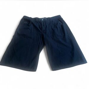 Enyce Men's Navy Flat Front Shorts
